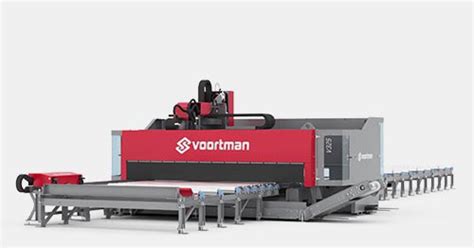 cnc plate drilling machine|Voortman V325 .